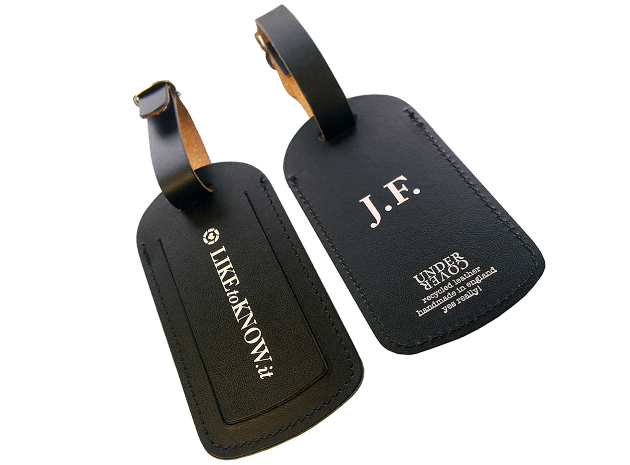 Embossed Luggage Tags